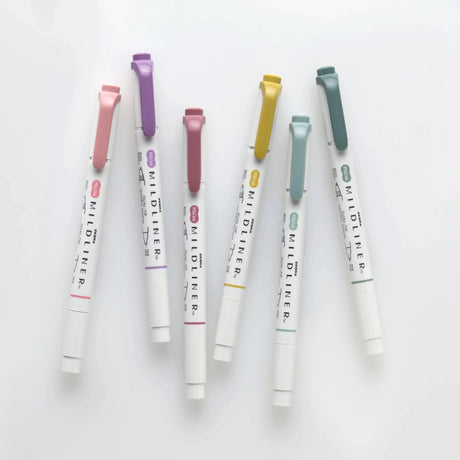 Mildliner Överstrykningspenna - Moss Green - 3 - Zebra - Tidformera