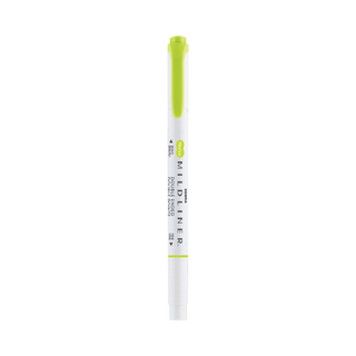 Mildliner Överstrykningspenna - Citrus green från Zebra - Limegrön överstrykningspenna med lock - Tidformera