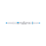 Mildliner Överstrykningspenna - Cyan - 2 - Zebra - Tidformera