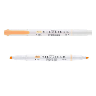 Mildliner Överstrykningspenna - Orange från Zebra - Orange överstrykningspenna - Tidformera