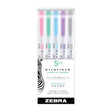 Mildliner Överstrykningspennor 5-pack - Favorites - Zebra - Tidformera