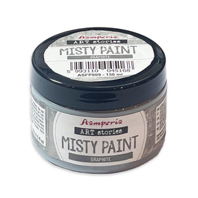 Misty Paint Art stories - 150 ml - Graphite - 1 - Stamperia - Tidformera