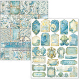 Mixed media book - Edge of the Ocean - 3 - Ciao Bella - Tidformera