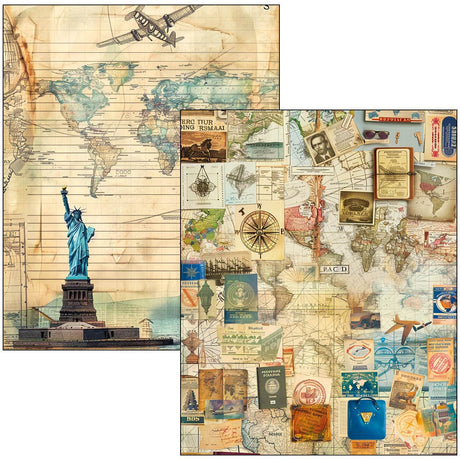 Mixed media book - Journey ahead - 15 - Ciao Bella - Tidformera
