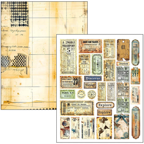 Mixed media book - Journey ahead - 25 - Ciao Bella - Tidformera
