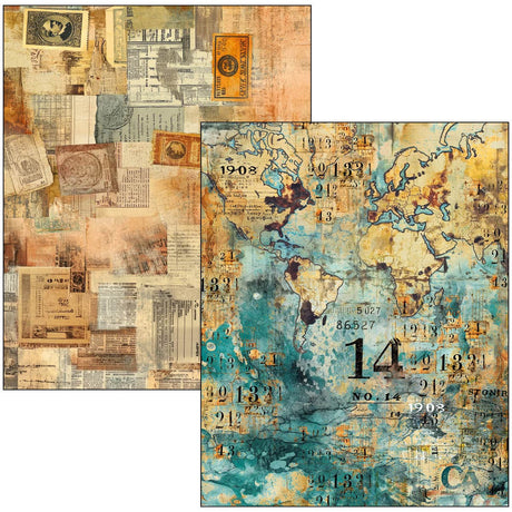 Mixed media book - Journey ahead - 17 - Ciao Bella - Tidformera