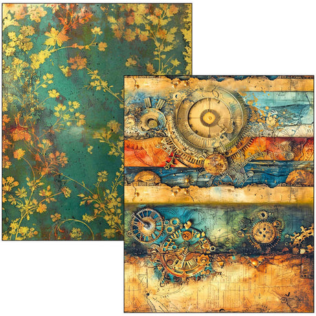 Mixed media book - Past time - 6 - Ciao Bella - Tidformera