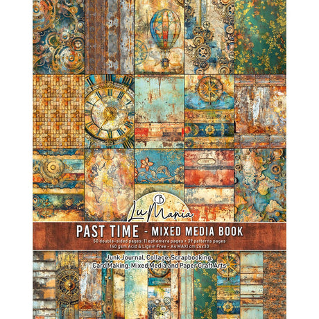 Mixed media book - Past time - 1 - Ciao Bella - Tidformera