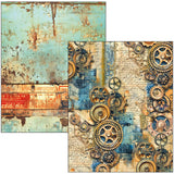 Mixed media book - Past time - 4 - Ciao Bella - Tidformera