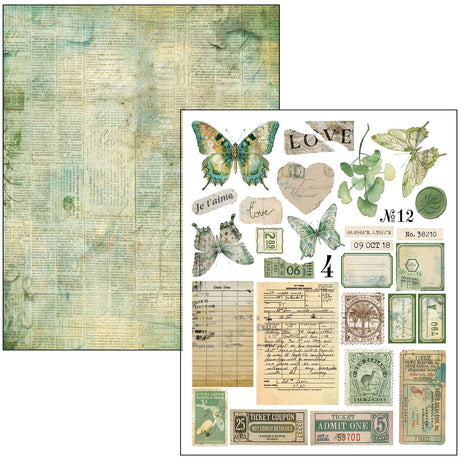Mixed media book - Time capsule - 19 - Ciao Bella - Tidformera