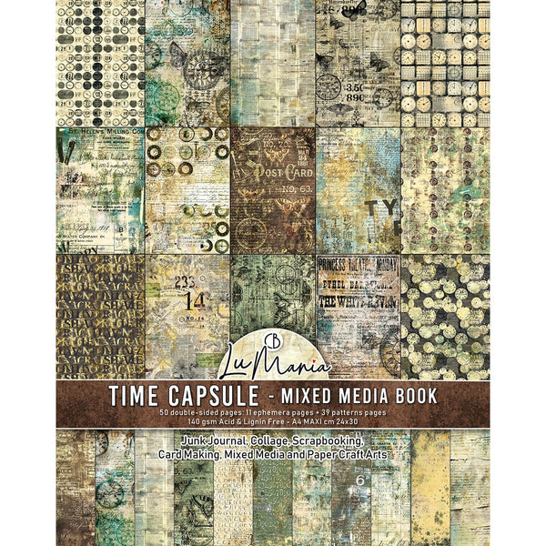 Mixed media book - Time capsule - 1 - Ciao Bella - Tidformera