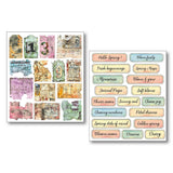 Mixed Media Stickers - 10-pack - The sound of spring - 2 - Ciao Bella - Tidformera