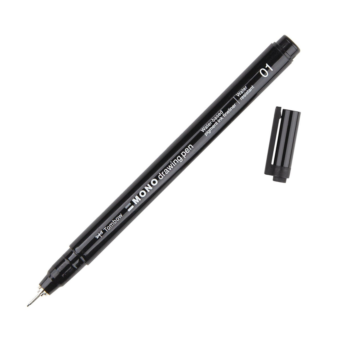 Mono drawing pen Fineliner 4 - pack Svart Fine - 3 - Tombow - Tidformera