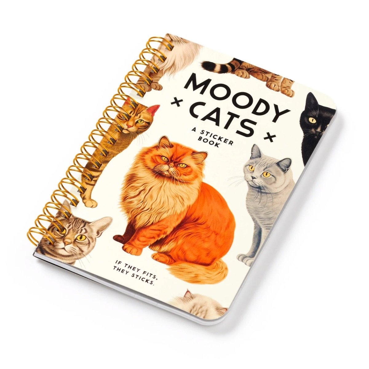 Moody cats - A Sticker Book - 7 - Other - Tidformera