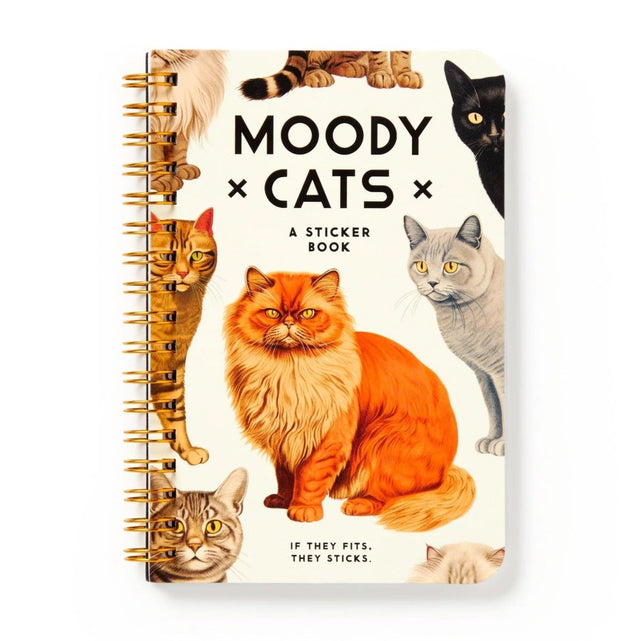 Moody cats - A Sticker Book - Other - Tidformera