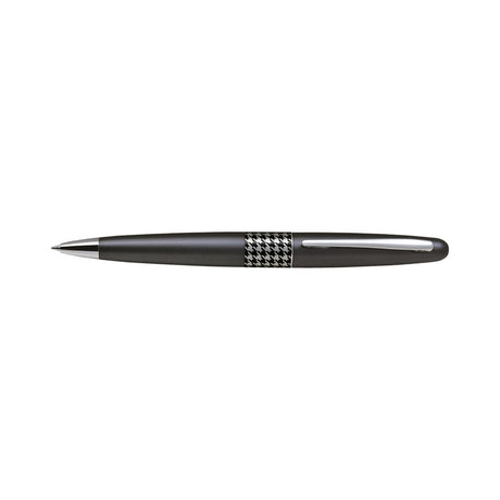 MR Retro Pop Rollerballpenna - Metallic Gray Houndstooth Ring - 1 - Pilot - Tidformera