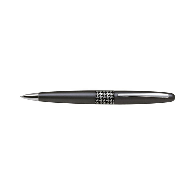 MR Retro Pop Rollerballpenna - Metallic Gray Houndstooth Ring - Pilot - Tidformera