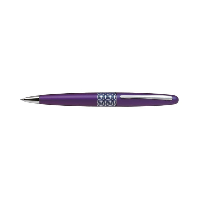 MR Retro Pop Rollerballpenna - Metallic Violet Ellipse Ring - 1 - Pilot - Tidformera