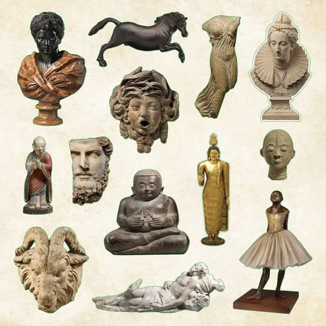 Museum Treasures Sticker book - 5 - Peter Pauper Press - Tidformera