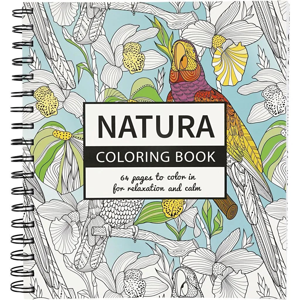 Natura Colouring book - Creotime - Tidformera