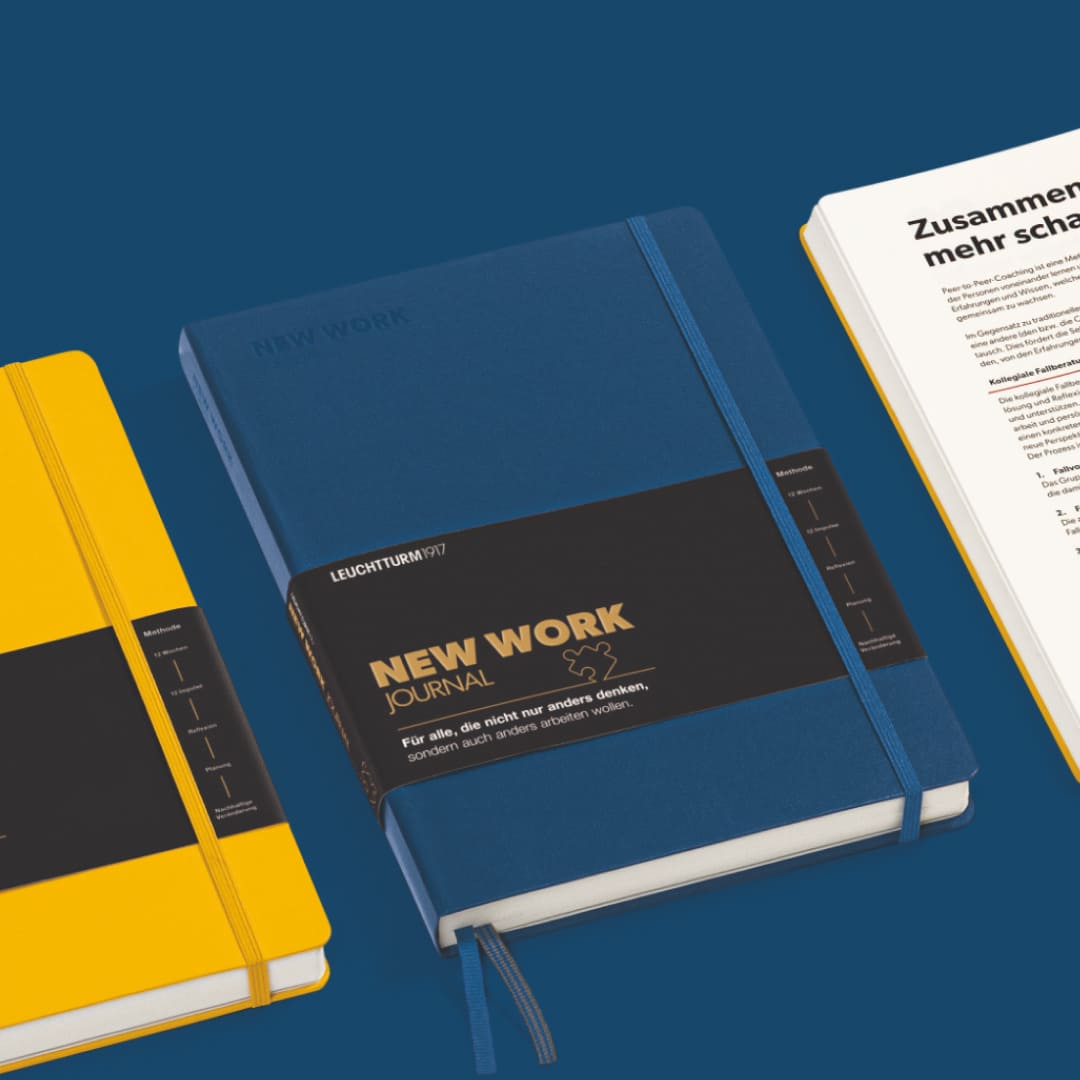New Work Journal - Indigo - 2 - Leuchtturm1917 - Tidformera