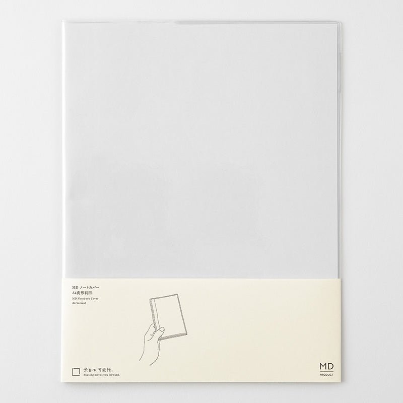 Notebook Cover A4 - Clear - 7 - Midori - Tidformera