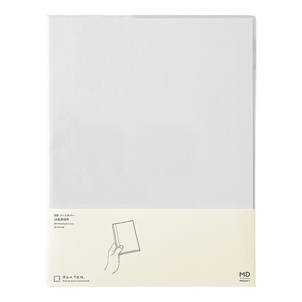 Notebook Cover A4 - Clear - 1 - Midori - Tidformera
