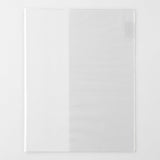 Notebook Cover A4 - Clear - 3 - Midori - Tidformera