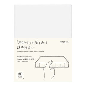 Notebook Cover A5 Codex - Clear - 1 - Midori - Tidformera