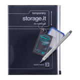 Notebook Storage.it A5 - Dotted/Lined - Black - 1 - Mark's Inc - Tidformera