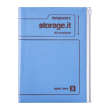Notebook Storage.it A5 - Dotted/Lined - Blue - 1 - Mark's Inc - Tidformera