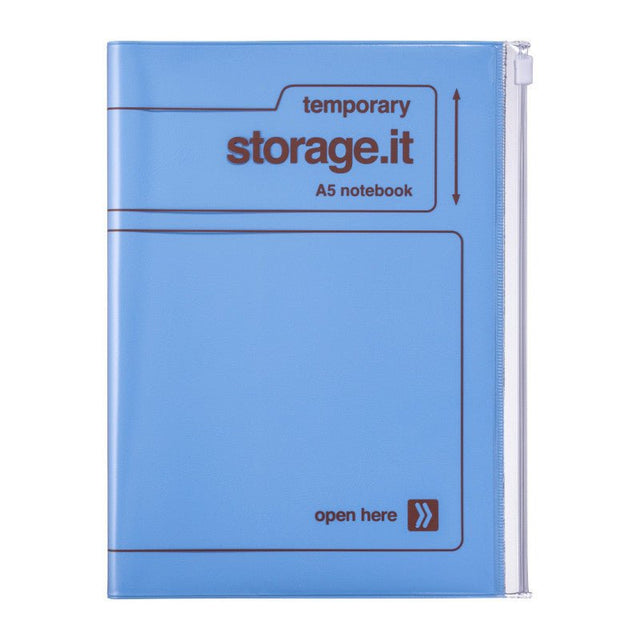 Notebook Storage.it A5 - Dotted/Lined - Blue - 1 - Mark's Inc - Tidformera