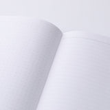 Närbild på inlagan med dotted och linjerat i Storage.it A5. Tidformera