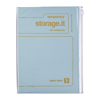 Notebook Storage.it A5 - Dotted/Lined - Mint - 1 - Mark's Inc - Tidformera