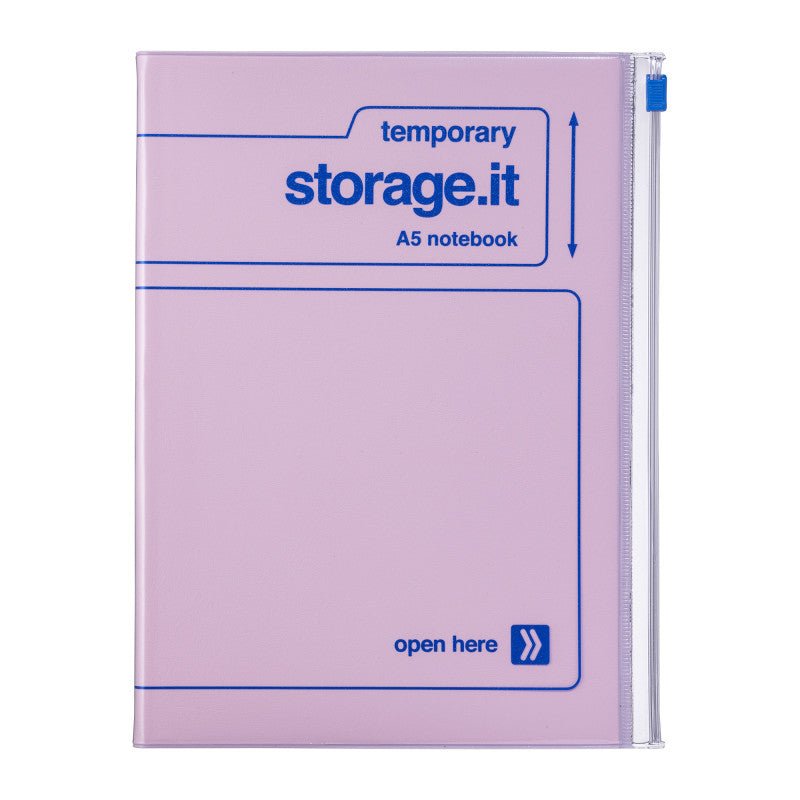 Notebook Storage.it A5 - Dotted/Lined - Pink - 1 - Mark's Inc - Tidformera