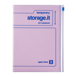 Notebook Storage.it A5 - Dotted/Lined - Pink - 1 - Mark's Inc - Tidformera