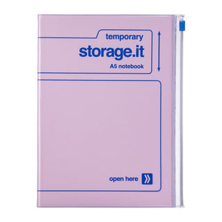 Notebook Storage.it A5 - Dotted/Lined - Pink - 1 - Mark's Inc - Tidformera