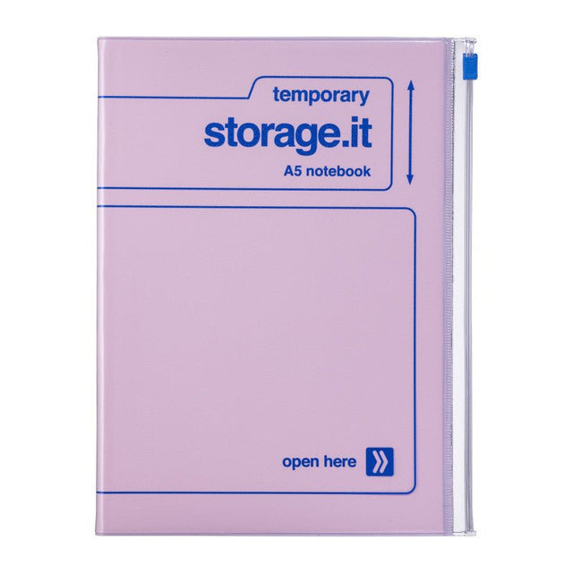 Notebook Storage.it A5 - Dotted/Lined - Pink - 1 - Mark's Inc - Tidformera