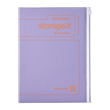 Notebook Storage.it A5 - Dotted/Lined - Purple - 1 - Mark's Inc - Tidformera