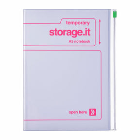 Notebook Storage.it A5 - Dotted/Lined - White - 1 - Mark's Inc - Tidformera