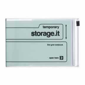 Notebook Storage.it A6 Desk - Dotted - Mint - 1 - Mark's Inc - Tidformera