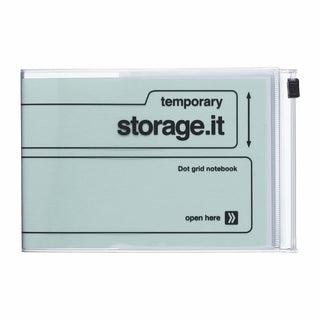 Notebook Storage.it A6 Desk - Dotted - Mint - 1 - Mark's Inc - Tidformera
