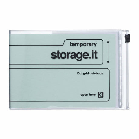 Notebook Storage.it A6 Desk - Dotted - Mint - 1 - Mark's Inc - Tidformera