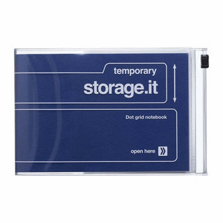 Notebook Storage.it A6 Desk - Dotted - Navy - 1 - Mark's Inc - Tidformera