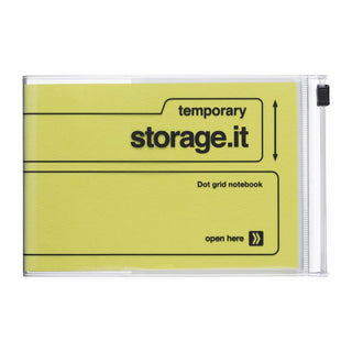 Notebook Storage.it A6 Desk - Dotted - Neo Citron - 1 - Mark's Inc - Tidformera