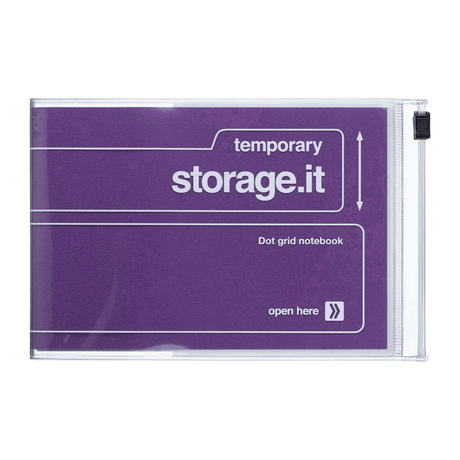 Notebook Storage.it A6 Desk - Dotted - Purple - 1 - Mark's Inc - Tidformera
