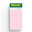 Notepad To Do List - Seriously Long F*@%& List - 1 - Studio Inktvis B.V - Tidformera