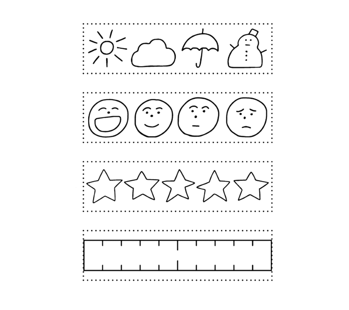 Nototo Join Stamp - Black - Daily log - 2 - Shachihata - Tidformera