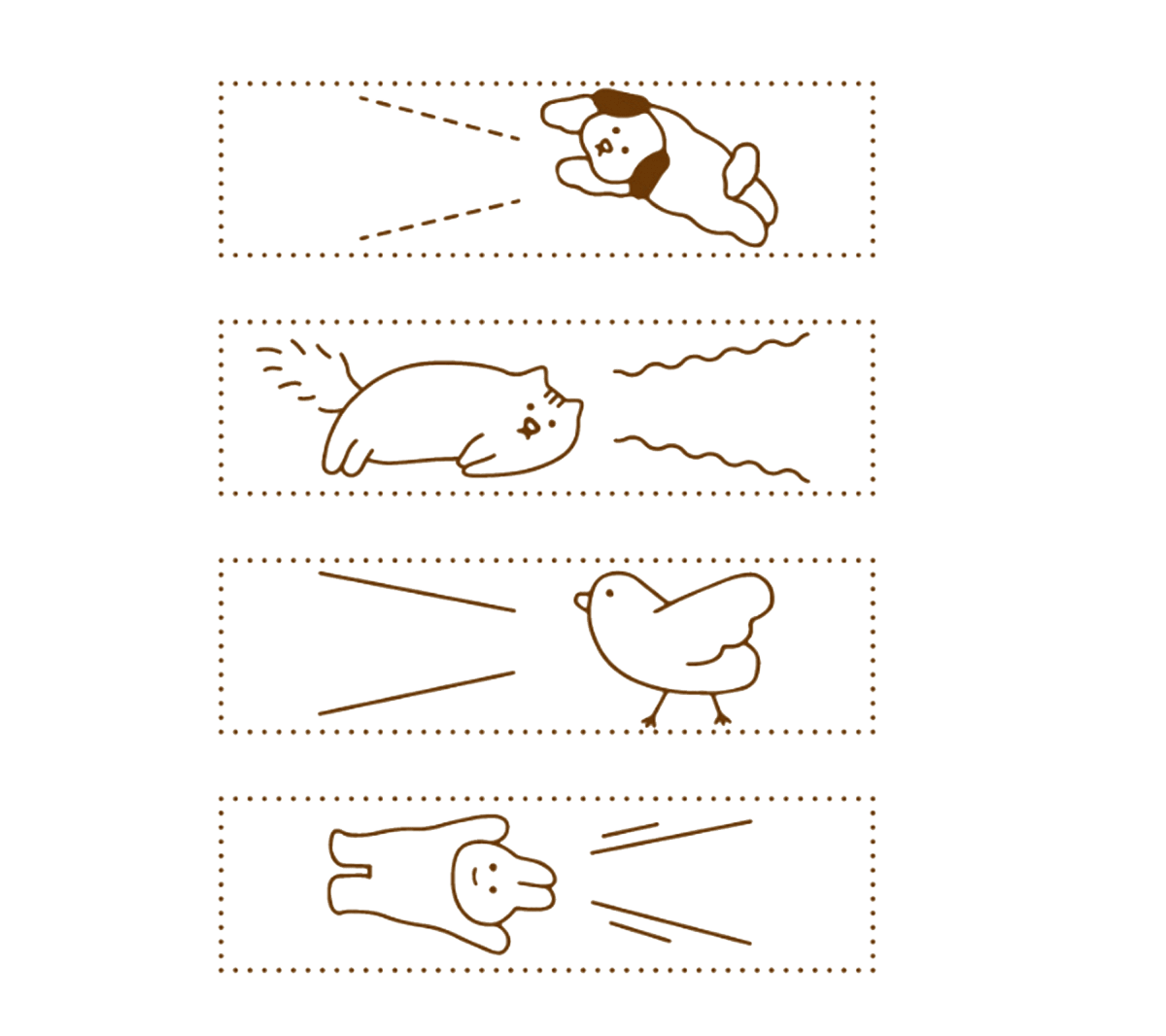 Nototo Join Stamp - Sepia - Make comments - 2 - Shachihata - Tidformera