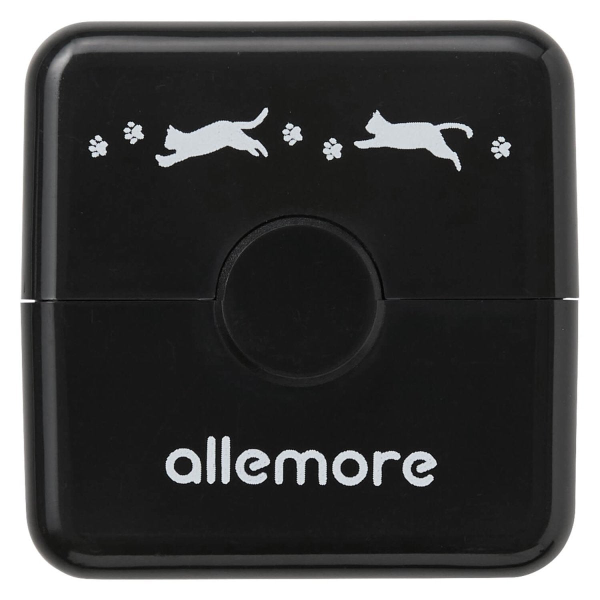 Nototo Roller Stamp - Black - Cat - 3 - Shachihata - Tidformera